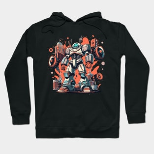 Giant Robot Humanoid Machine Hoodie